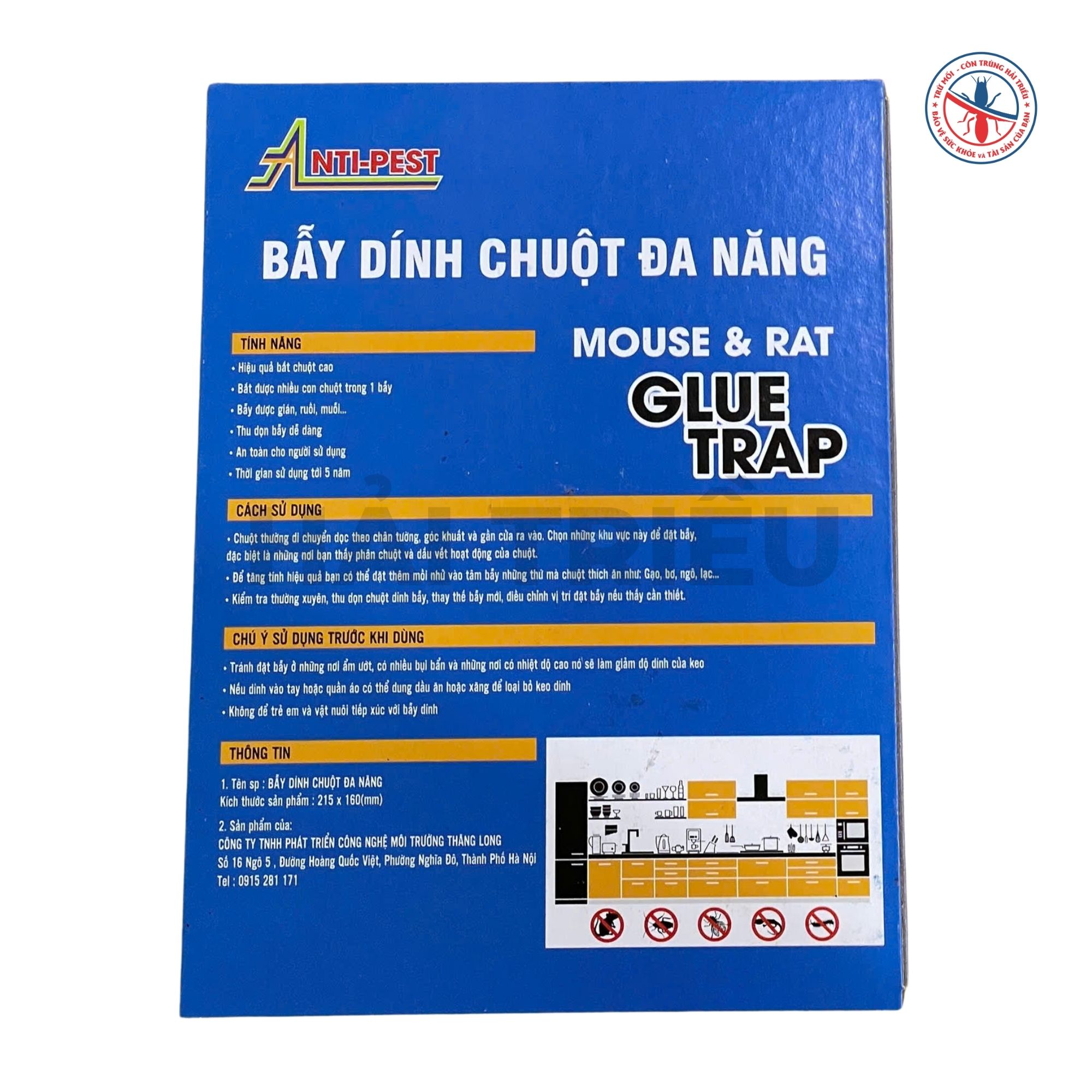 bẫy dính chuột đa năng glue trap (2) bay-dinh-chuot-da-nang-glue-trap-2